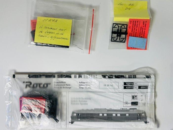 Roco, Rivarossi, Liliput H0 - Model treinbevestiging (45) -, Hobby en Vrije tijd, Modeltreinen | H0