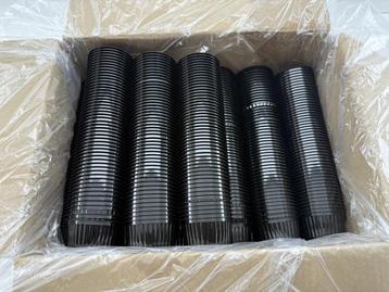 Veiling - Ca. 900 stuks dressing cups zwart beschikbaar voor biedingen