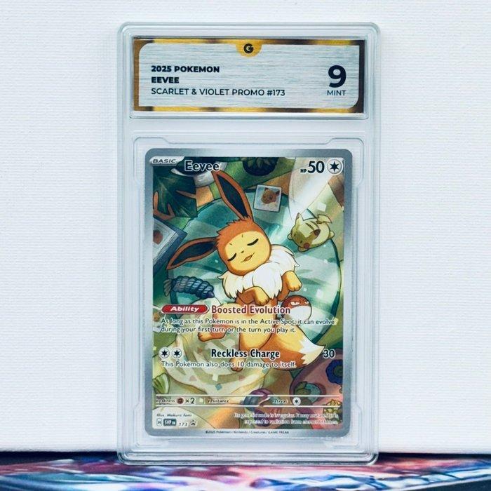 Pokémon Graded card - Eevee #173 - Pokémon - GG 9, Hobby en Vrije tijd, Verzamelkaartspellen | Pokémon