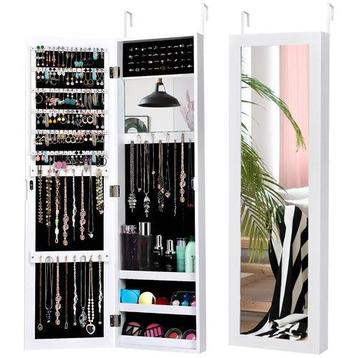 Tweedekans | Coast Mirrored Jewelry Cabinet met vol beschikbaar voor biedingen