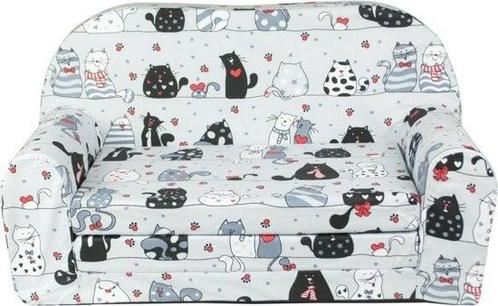 Kinder Slaapbank en logeerbed in één - 85cm x 60cm - Grij., Kinderen en Baby's, Kinderkamer | Tafels en Stoelen, Nieuw, Ophalen of Verzenden