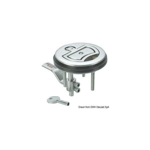 Bieden: Osculati Lift and turn flush latch Stainless Steel, Watersport en Boten, Bootonderdelen, Ophalen of Verzenden