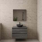ACTIE BWS Badmeubel | Paris | Frey Oak | 80 cm | met, Doe-het-zelf en Bouw, Ophalen of Verzenden, Nieuw, Bad