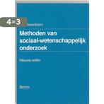 Methoden van sociaal-wetenschappelijk onderzoek, Boeken, Verzenden, Gelezen, P.G. Swanborn