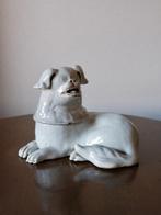 Decoratief ornament - Edo-periode witte porseleinen honden