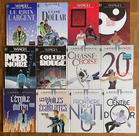 Largo Winch T13 à T24 - 12x C - 12 Album - Eerste druk -, Boeken, Stripverhalen