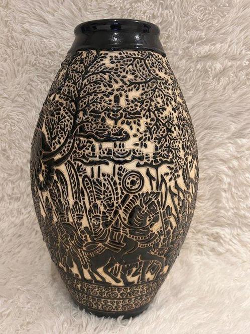 l’école des arts de Bien Hoa - Vaas - Emaille, Keramiek -, Antiek en Kunst, Curiosa en Brocante