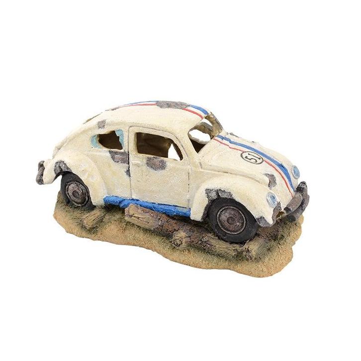 VW beetle met luchtaansluiting / Aquarium decoratie As-911, Dieren en Toebehoren, Vissen | Aquaria en Toebehoren, Nieuw, Verzenden