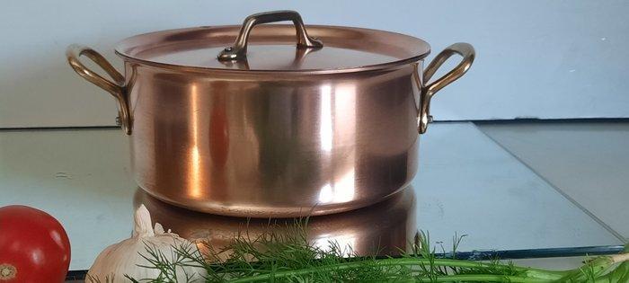 Pan - COOK zware professioneel restaurant pan met deksel -, Antiek en Kunst, Antiek | Keukengerei