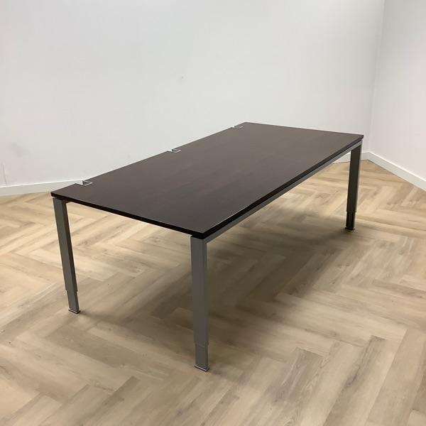 WINI Winea design bureau vv kabelgoot, 200x100 cm, donker, Huis en Inrichting, Bureaus, Bureau, Gebruikt