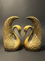 Boekensteunen (2) - Boeksteunen van verguld brons, model