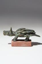 Een bronzen beeldhouwwerk - Senufo - Ivoorkust (Zonder
