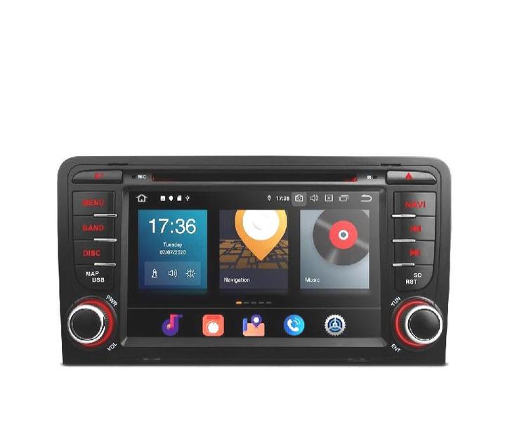Autoradio Gps Android 11 Pour Audi A3 8P 8Pa Sportback 03-12, Auto diversen, Autonavigatie, Verzenden