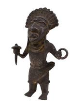 Krijgerfiguur - EDO, Koninkrijk Benin - Benin (Zonder, Antiek en Kunst