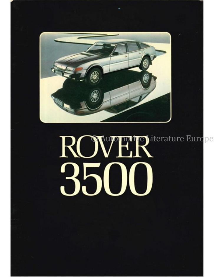 1977 ROVER 3500 BROCHURE NEDERLANDS, Boeken, Auto's | Folders en Tijdschriften, Ophalen of Verzenden