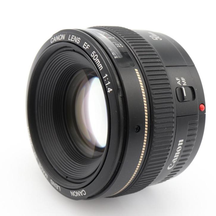 Canon EF 50mm F/1.4 USM | Tweedehands, Audio, Tv en Foto, Foto | Lenzen en Objectieven, Zo goed als nieuw, Verzenden