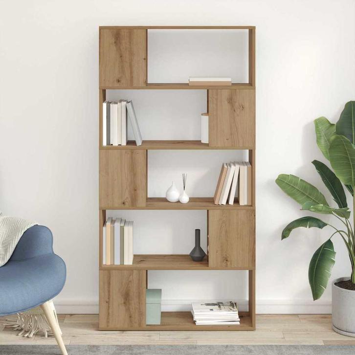 vidaXL Tv-meubelset Wandgemonteerd Bruin 80 x 24 x 156 cm, Huis en Inrichting, Kasten |Televisiemeubels, Nieuw, Verzenden