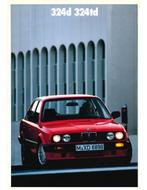 1989 BMW 3 SERIE DIESEL BROCHURE NEDERLANDS, Nieuw