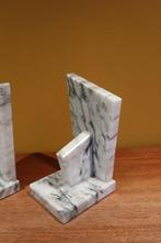 Boekensteunen (2) - Marmer - marmeren boekensteunen