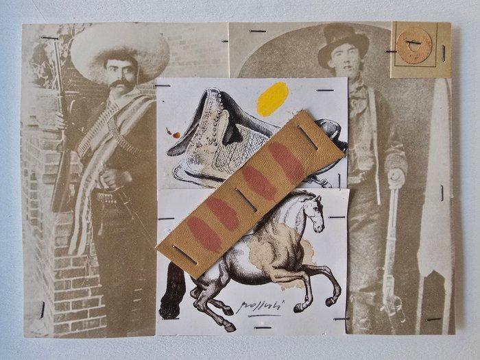 Concetto Pozzati (1935-2017) - Ristoria prioritaria, Antiek en Kunst, Kunst | Schilderijen | Modern