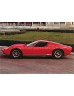 1966 LAMBORGHINI MIURA P400 ANSICHTKAART, Nieuw