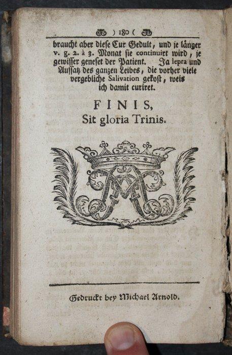 Johann Georg Heinrich Kramer - Medicina Castrensis Das ist:, Antiquités & Art, Antiquités | Livres & Manuscrits