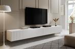 TV-Meubel Wit 300cm goudkleurige handgrepen, Huis en Inrichting, Kasten |Televisiemeubels, Verzenden, Nieuw, 25 tot 50 cm, Overige materialen