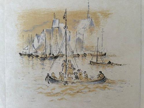 André Hambourg - Lumières de Honfleur, Antiek en Kunst, Antiek | Overige Antiek