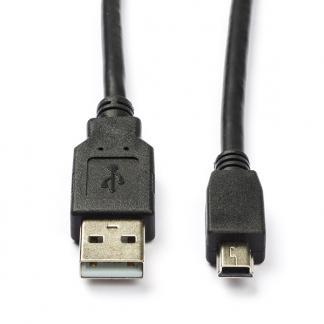 USB A naar Mini USB kabel | 5 meter | USB 2.0, Computers en Software, Pc- en Netwerkkabels, Verzenden