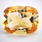 Zonder Minimumprijs Citrien  - 42.57 ct - Antwerp Laboratory, Handtassen en Accessoires, Edelstenen, Nieuw