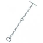 Kettingdeel met wartel + knevel 5mm - kerbl