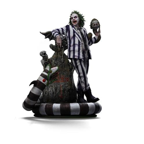 Beetlejuice Art Scale Statue 1/10 Beetlejuice 19 cm, Verzamelen, Film en Tv, Ophalen of Verzenden