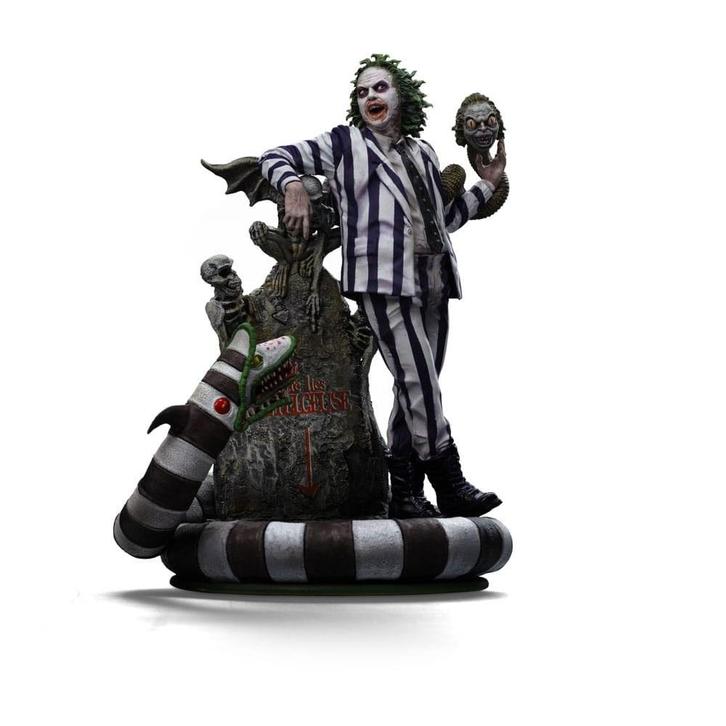 Beetlejuice Art Scale Statue 1/10 Beetlejuice 19 cm, Verzamelen, Film en Tv, Ophalen of Verzenden