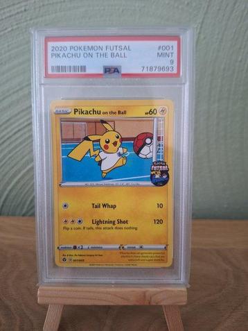 Pokémon - 1 Graded card - Pikachu - Pokemon Futsal - PSA 9, Hobby & Loisirs créatifs