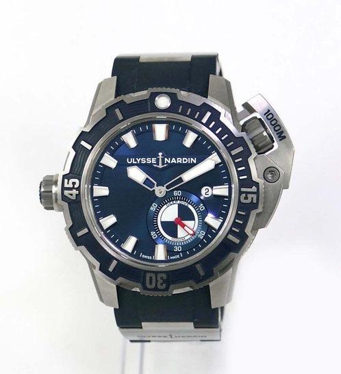 Ulysse Nardin - Diver Deep Dive 1000M Blue - 3203-500-3/93 -, Handtassen en Accessoires, Horloges | Heren