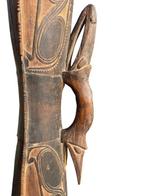 Tambour rituel - sculptuur - Sepik - Papoea-Nieuw-Guinea, Antiek en Kunst