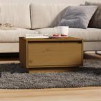 vidaXL Table basse Marron miel 55x56x32 cm Bois massif, Huis en Inrichting, Verzenden