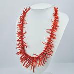 Bloedkoraal - Zilver - Halsketting - CORALLO MEDITERRANEO