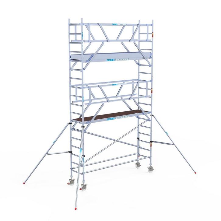 Rolsteiger Professional 75x305 6,2m werkhoogte vrijstaand, Doe-het-zelf en Bouw, Steigers, Rolsteiger of Kamersteiger, Nieuw, 5 meter of hoger