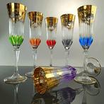 Secoloventesimo - Champagne fluitje (6) - Amalfi fluit goud