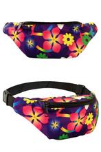 Heuptasje Flower Power Paars, Hobby en Vrije tijd, Feestartikelen, Verzenden, Nieuw