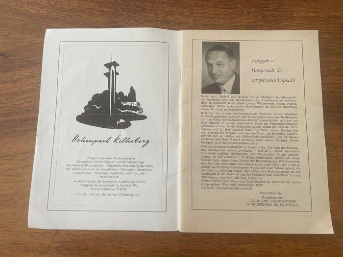 Real Madrid - Voetbal Europees kampioenschap - 1959 -, Verzamelen, Overige Verzamelen