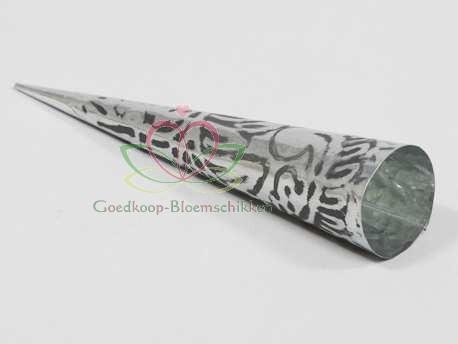 Koker Conisch Relief 24, 5 cm. Per STUK waxinehouder, Hobby en Vrije tijd, Knutselen, Nieuw