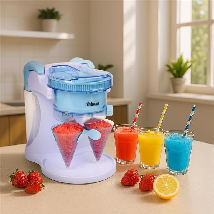 Machine à granita Tristar et bouteilles avec pompe - Modèle, Huis en Inrichting, Keuken | Keukenbenodigdheden, Verzenden