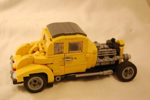 Lego Set - Custom Item, Cars - Ford 1932 Coupe Hot Rod -, Kinderen en Baby's, Speelgoed | Duplo en Lego
