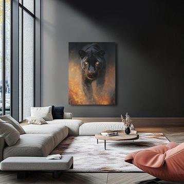 Canvas Fit - Alberto Ricardo - La mirada de la pantera beschikbaar voor biedingen