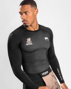 Venum Reorg Rash Guard Lange Mouwen Zwart, Kleding | Heren, Verzenden, Zwart, Vechtsport, Venum