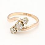 Zonder Minimumprijs - Ring - 14 karaat Roségoud Diamant, Handtassen en Accessoires, Ringen, Nieuw