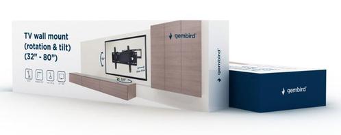 Tv muurbeugel muur beugel draai- en kantelbaar 37-80 inch, Audio, Tv en Foto, Overige Audio, Tv en Foto, Nieuw, Verzenden