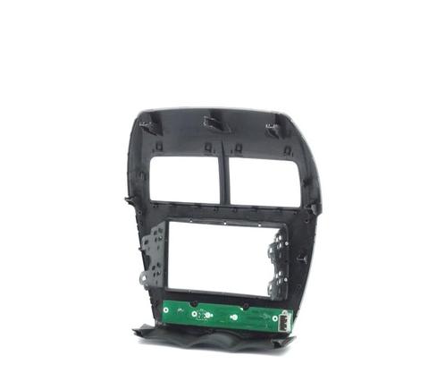 FACADE AUTORADIO AVEC PCB 2-DIN POUR CITROEN C4 MITSUBISHI A, Auto diversen, Autoradio's, Verzenden